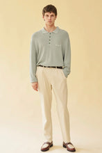 Load image into Gallery viewer, ENNIO LS KNIT POLO - JADE
