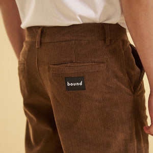 (New Colour) Cedar Brown Corduroy Trousers