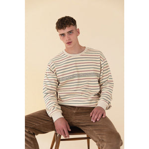 Oyster Stripe Sweater