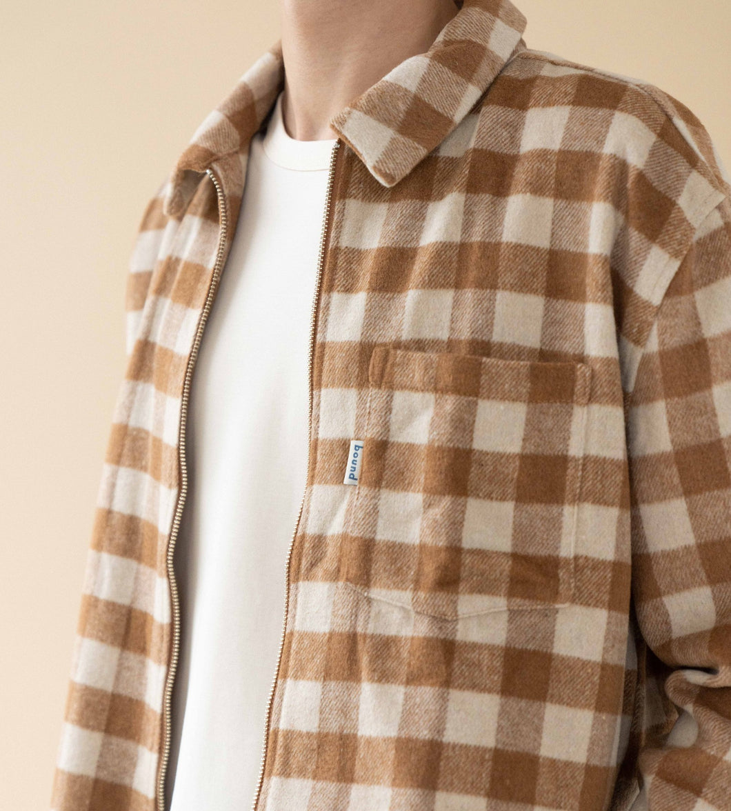 Butterscotch Flannel Overshirt