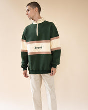 Load image into Gallery viewer, Woodland Panel 1/4 Zip Sweater