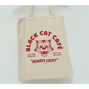 Black Cat Cafe Totebag