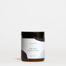Load image into Gallery viewer, Body Scrub - Himalayan Pink Salt, Pink Grapefruit, Lemon Myrtle &amp; Eucalyptus 200g