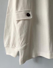 Load image into Gallery viewer, Crewneck Long Sleeved White T-shirt