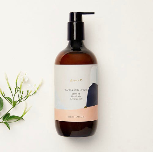HAND & BODY LOTION - Jasmine, Mandarin & Bergamot 500ml