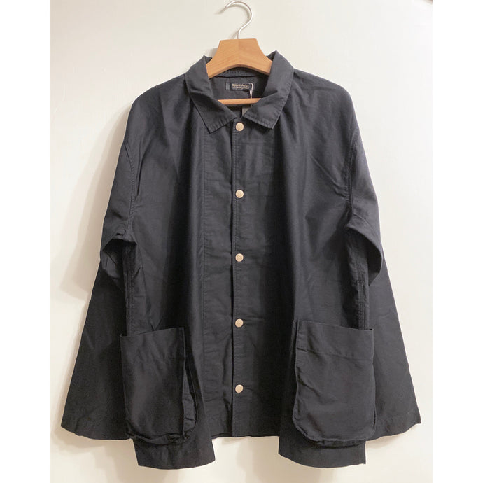 Button-up Navy Shirt Jacket