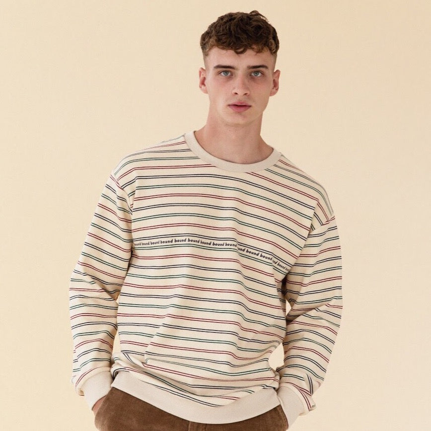 Oyster Stripe Sweater