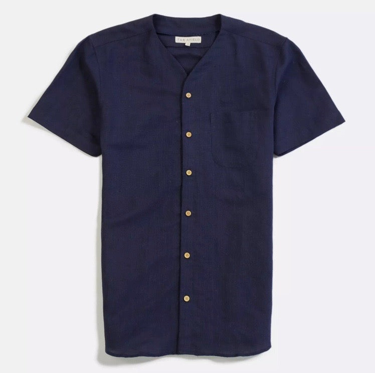 Harvey Short Sleeve Linen Shirt