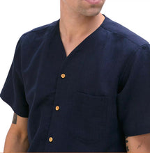 Load image into Gallery viewer, Harvey Short Sleeve Linen Shirt