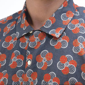 Selleck Short Sleeve Shirt (Patch Floral)