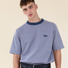 Load image into Gallery viewer, mens-jacquard-geometric-pattern-knit-tee